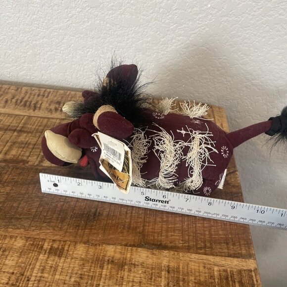 Disney The Lion King Broadway Musical Pumba 10” Plush Stuffed Animal Warthog, - Picture 8 of 9